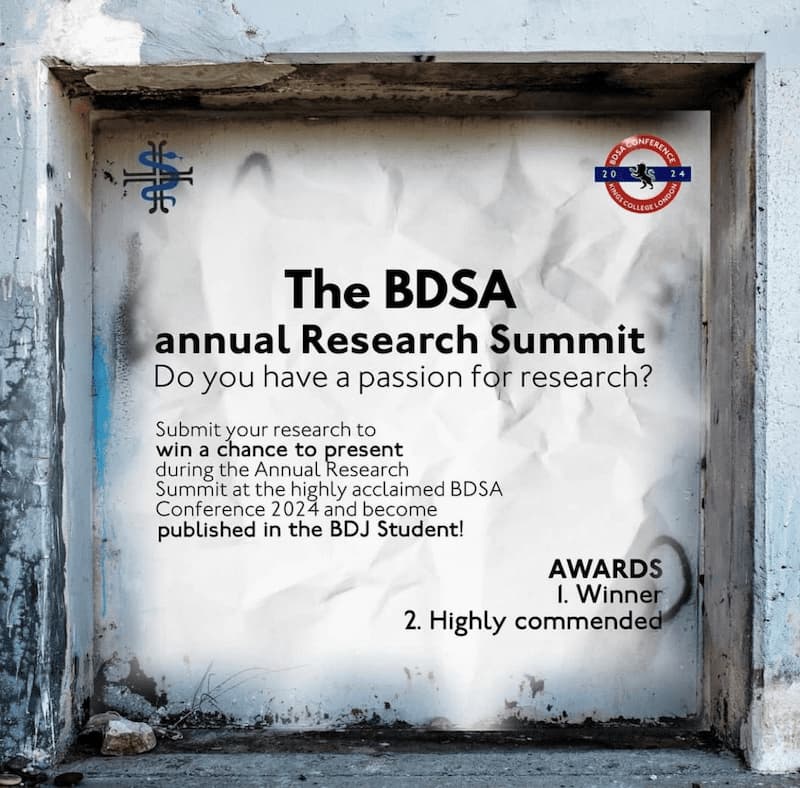 BDSA annual research summit promotional poster