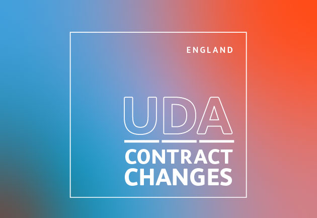 UDA contract changes in England - decorative