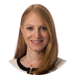 Clare Lawrence smiles at the camera