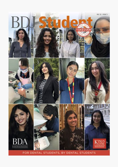 BDJ Student BDJ Student front cover