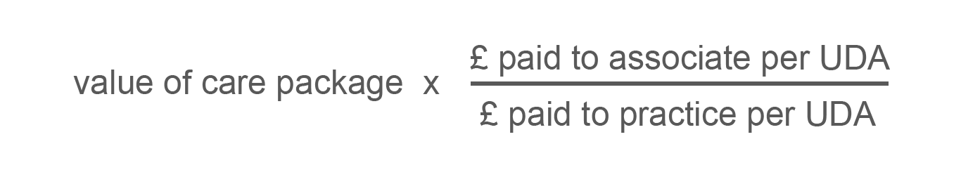 Formula 1. Value Of Care Package