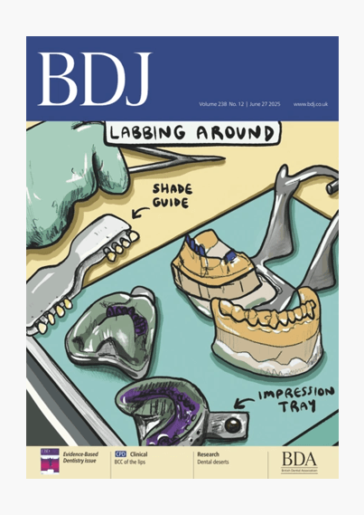 BDJ BDJ journal front cover