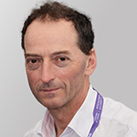 Iain Chapple looks at the camera