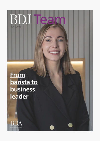 BDJ Team BDJ Team journal front cover