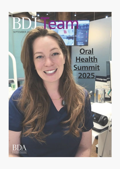 BDJ Team BDJ Team journal front cover